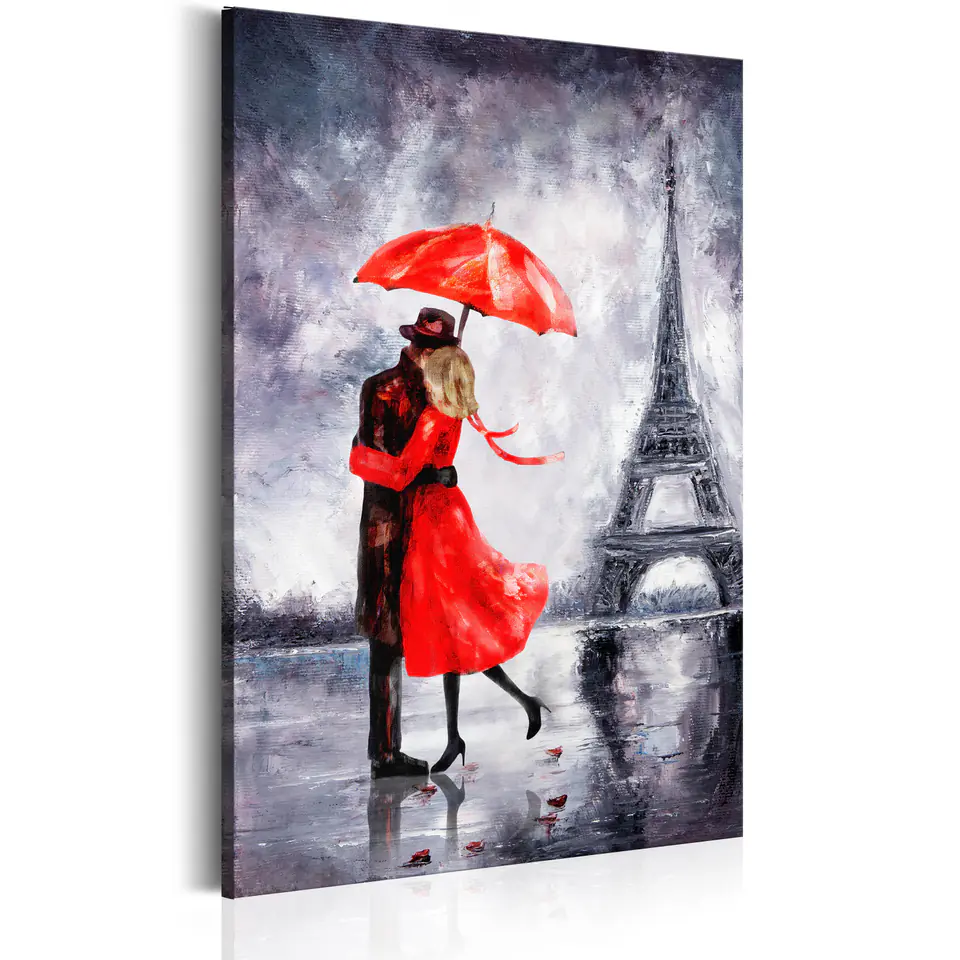 ⁨Picture - Love in Paris (size 60x90)⁩ at Wasserman.eu