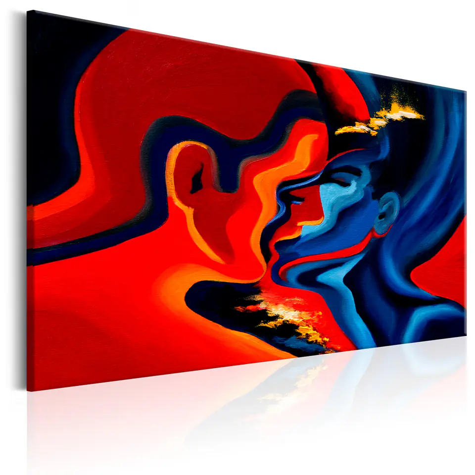 ⁨Picture - Space Kiss (size 90x60)⁩ at Wasserman.eu