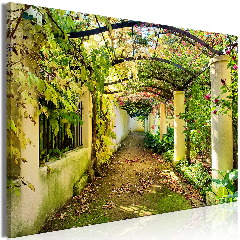⁨Obraz - Pergola (1-częściowy) szeroki (rozmiar 60x40, wykończenie Standard)⁩ w sklepie Wasserman.eu