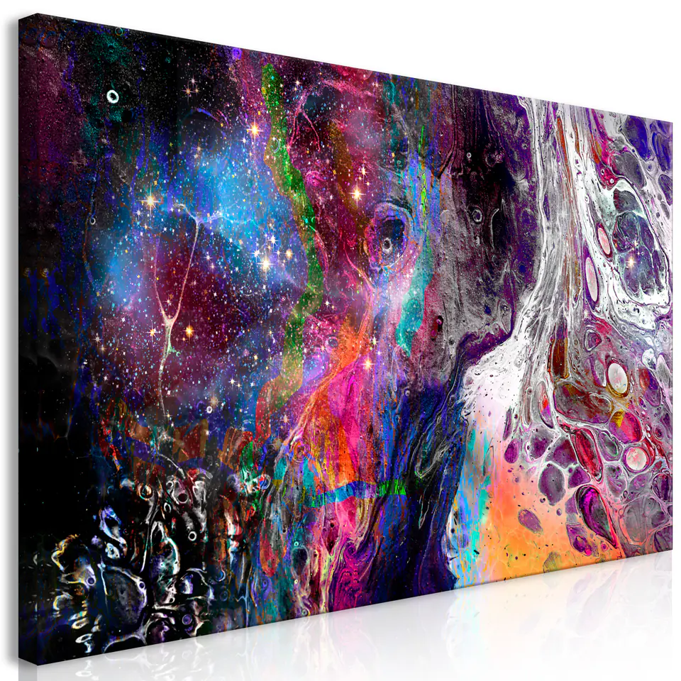 ⁨Image - Colorful Galaxy (1-piece), wide (size 60x30)⁩ at Wasserman.eu