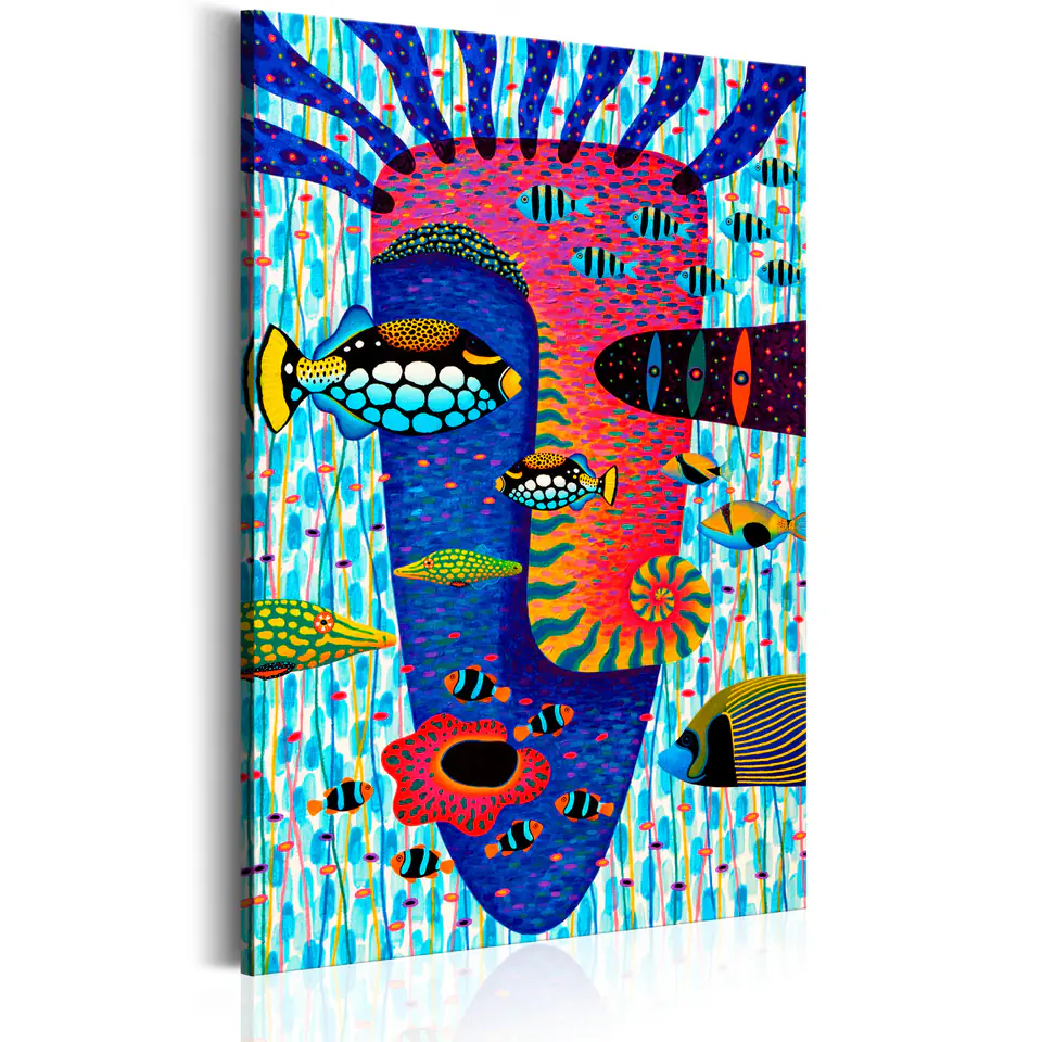 ⁨Obraz - Podwodna odyseja (rozmiar 20x30, wykończenie Premium Print)⁩ w sklepie Wasserman.eu