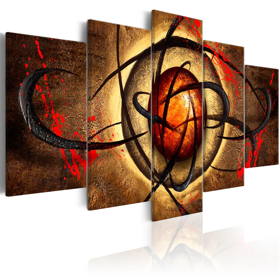 Painting - Mysterious Eye II (size 100x50) at Wasserman.eu