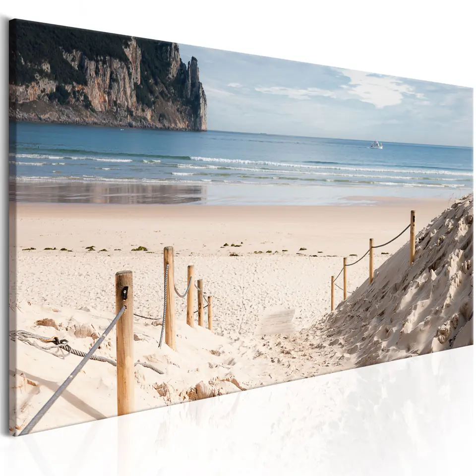 ⁨Picture - Path on the beach (size 120x40)⁩ at Wasserman.eu