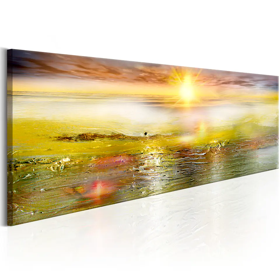 ⁨Picture - Sunny sea (size 150x50)⁩ at Wasserman.eu
