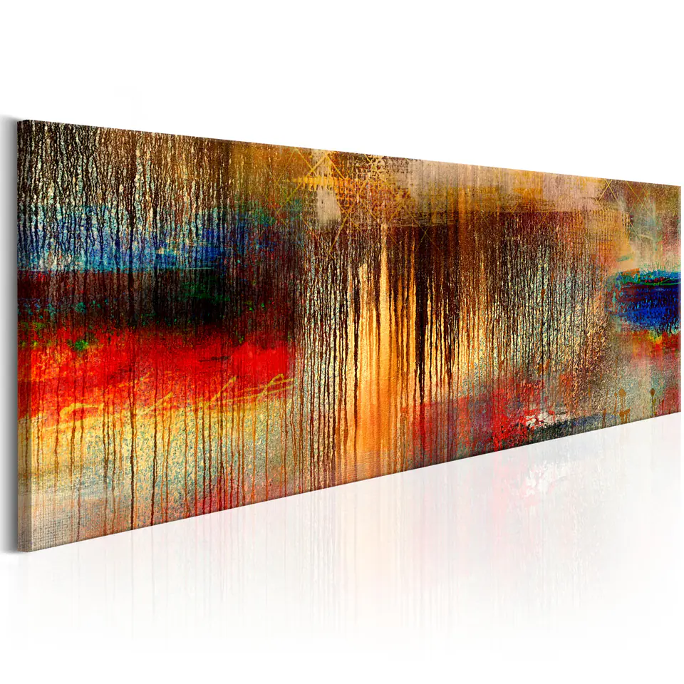 ⁨Painting - Autumn rain (size 150x50)⁩ at Wasserman.eu