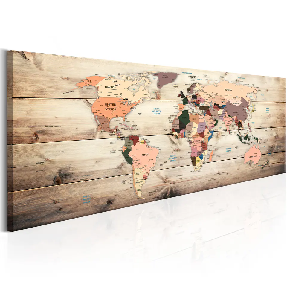 ⁨Image - World Maps: Map of dreams (size 135x45)⁩ at Wasserman.eu