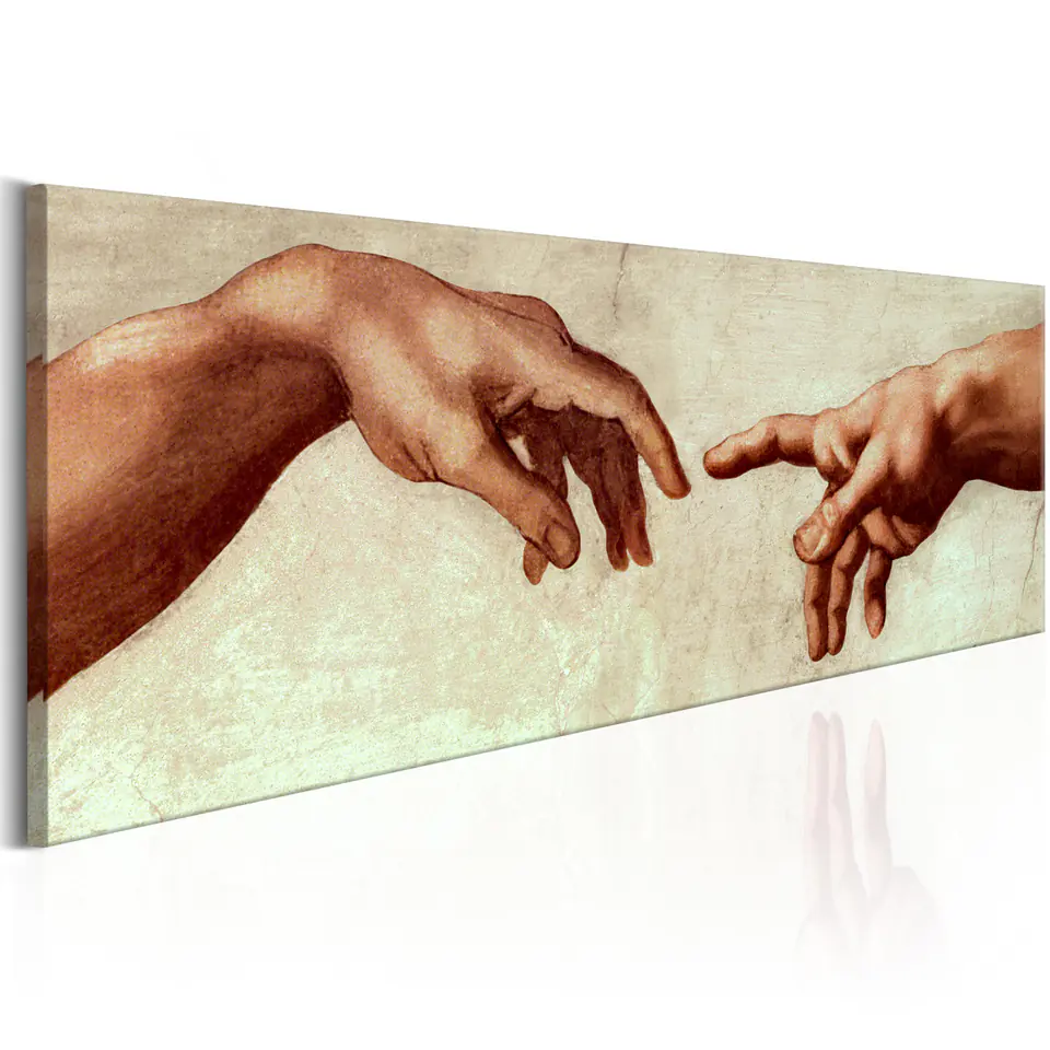 ⁨Painting - God's Finger (size 120x40)⁩ at Wasserman.eu