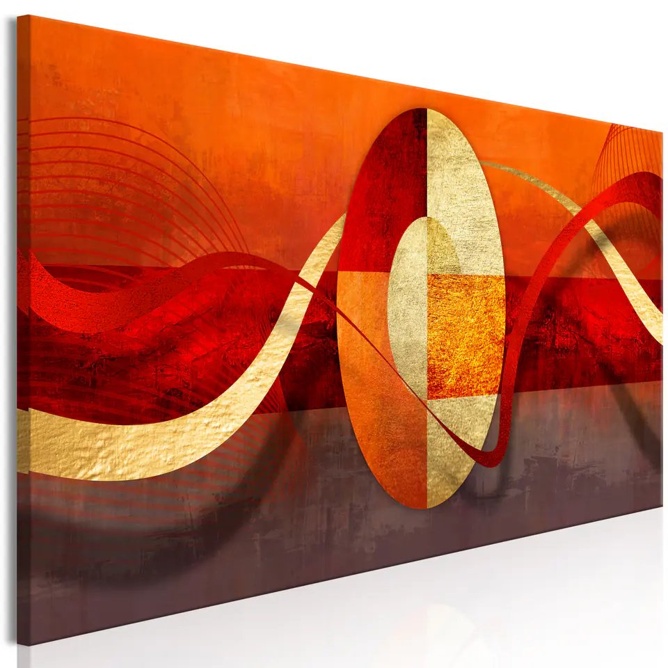 ⁨Picture - Circle of Life (1-piece) narrow (size 135x45)⁩ at Wasserman.eu