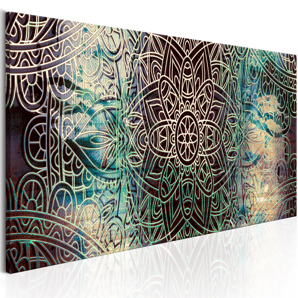⁨Picture - Mandala: Knot of peace (size 135x45)⁩ at Wasserman.eu