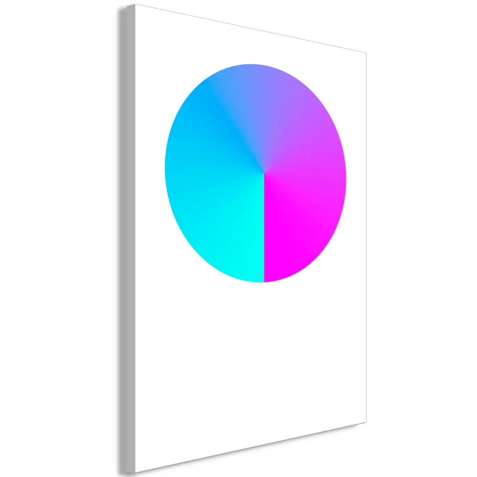 ⁨Obraz - Neonowy gradient (1-częściowy) pionowy (rozmiar 60x90, wykończenie Premium Print)⁩ w sklepie Wasserman.eu