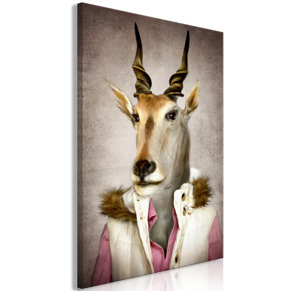 ⁨Obraz - Antylopa Jessica (1-częściowy) pionowy (rozmiar 20x30, wykończenie Premium Print)⁩ w sklepie Wasserman.eu