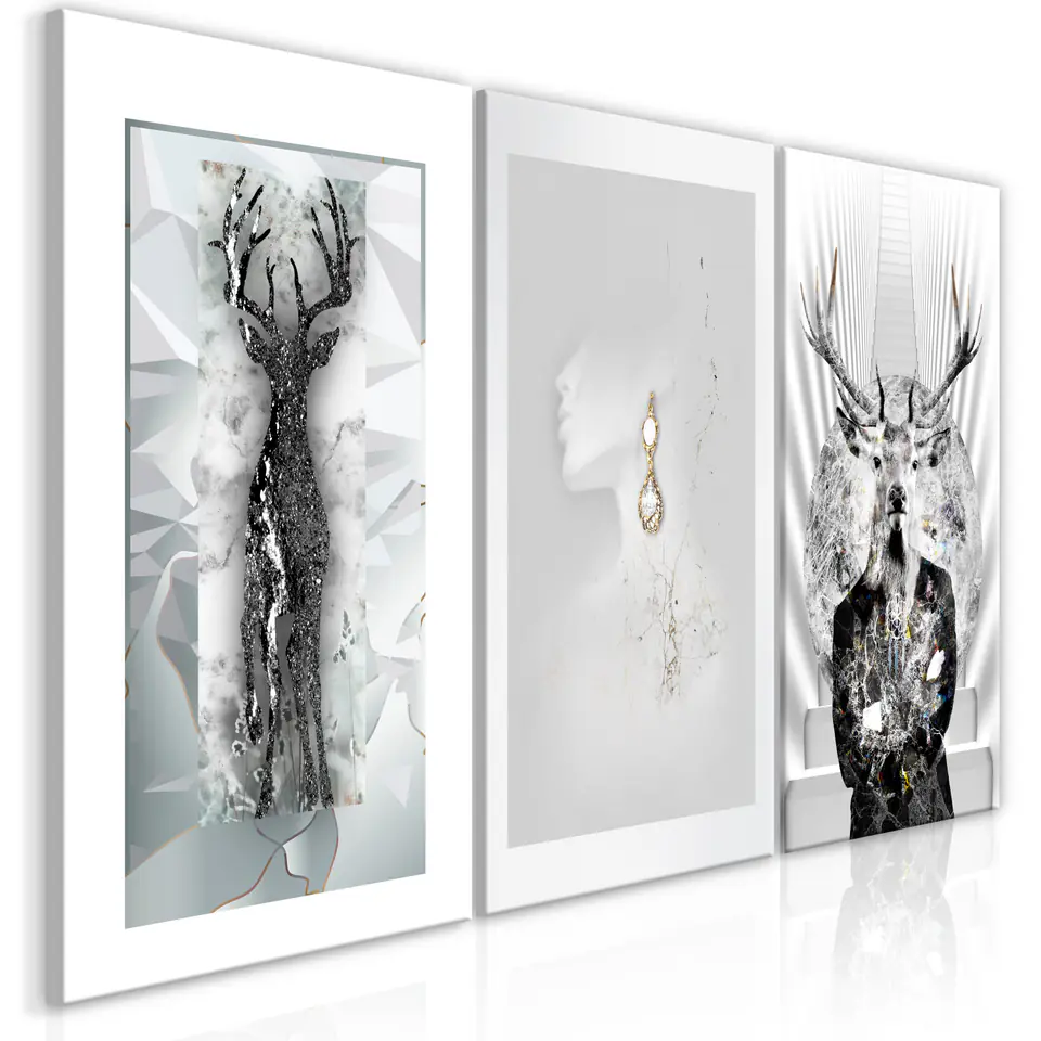 ⁨Obraz - Piękno natury (3-częściowy) (rozmiar 120x60, wykończenie Premium Print)⁩ w sklepie Wasserman.eu