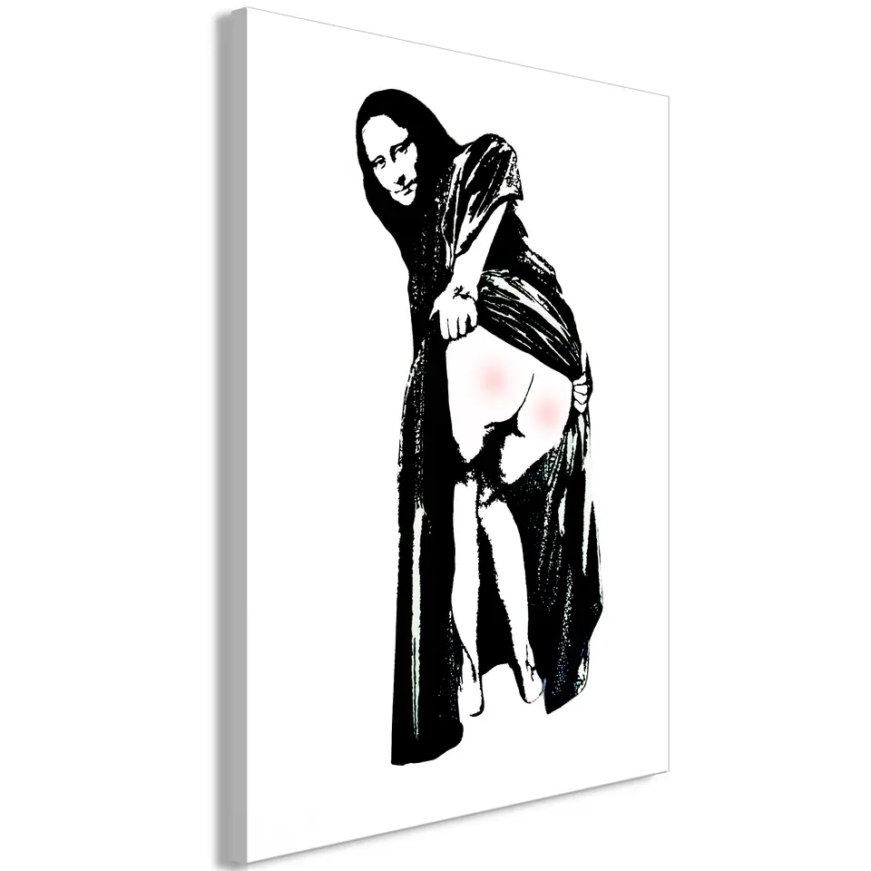 ⁨Obraz - Bolesne siedzenie (1-częściowy) pionowy (rozmiar 80x120, wykończenie Premium Print)⁩ w sklepie Wasserman.eu
