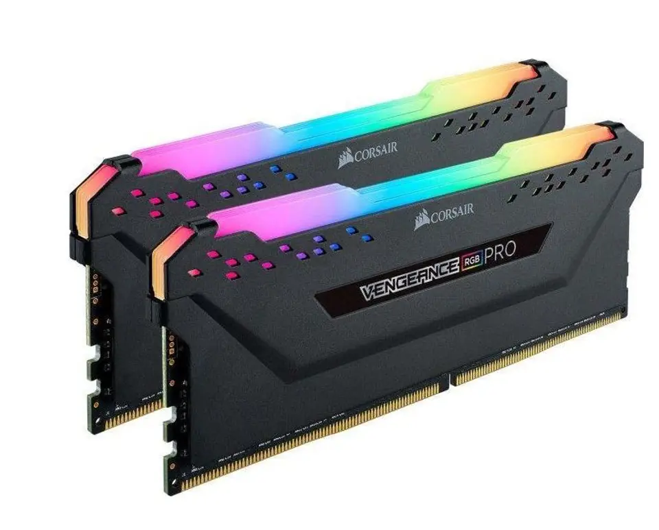 ⁨DDR4 Vengeance PRO RGB 32GB/3000(2*16GB) BLACK⁩ at Wasserman.eu