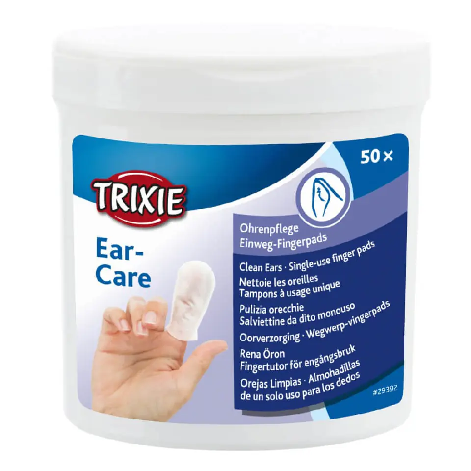 ⁨TRIXIE Ear-Care Ear wipes - 50 pcs.⁩ at Wasserman.eu