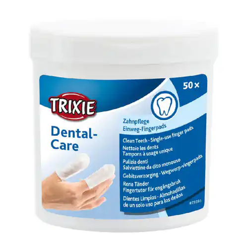 ⁨TRIXIE Dental-Care Teeth cleaning wipes - 50 pcs.⁩ at Wasserman.eu