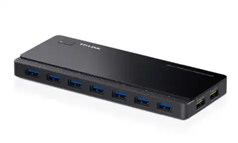 ⁨TP-Link UH720 USB 3.2 Gen 1 (3.1 Gen 1) Micro-B 5000 Mbit/s Black⁩ at Wasserman.eu