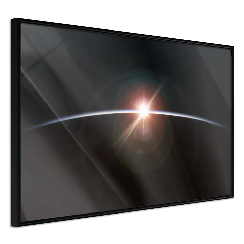 ⁨Poster - Glimpse (size 45x30, finish Frame black)⁩ at Wasserman.eu