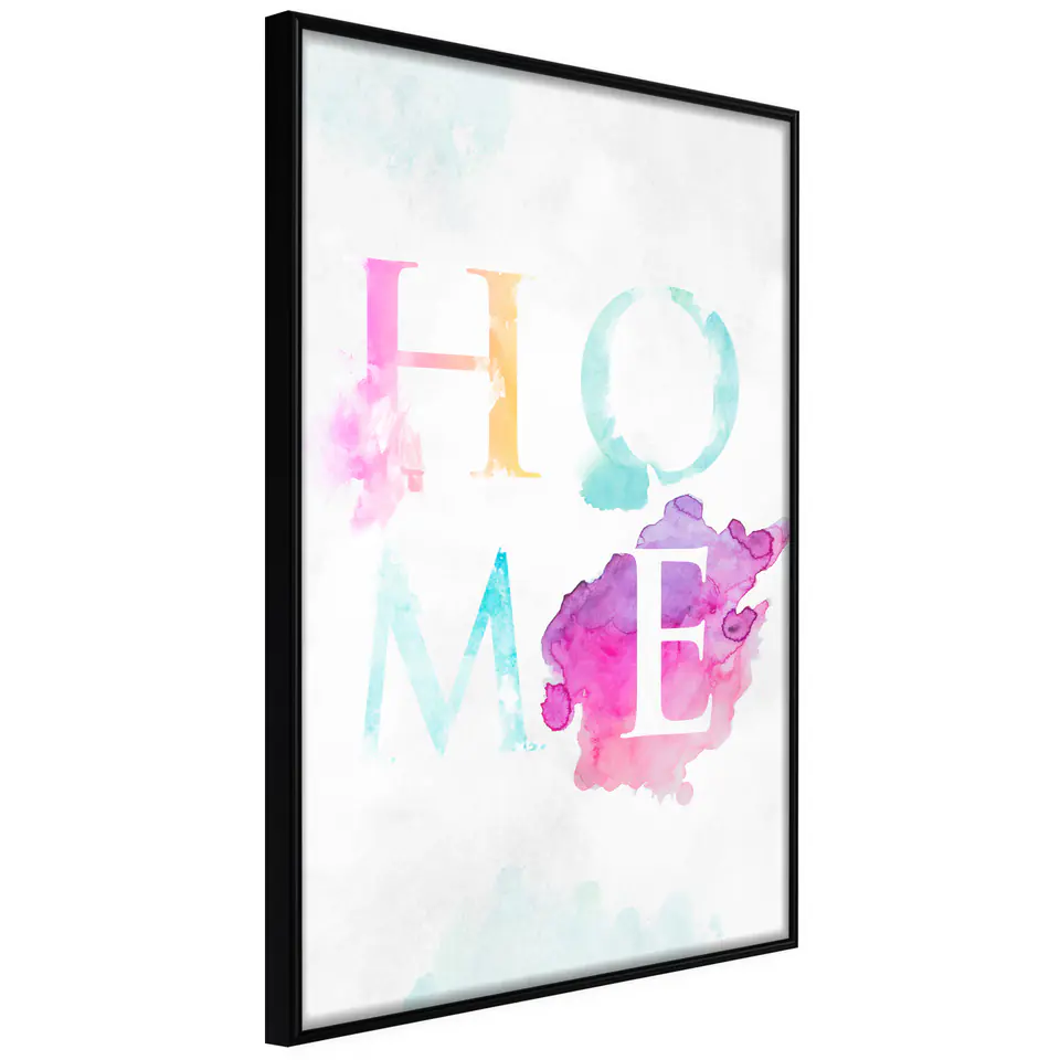 ⁨Poster - House III (size 20x30, finish Frame black)⁩ at Wasserman.eu