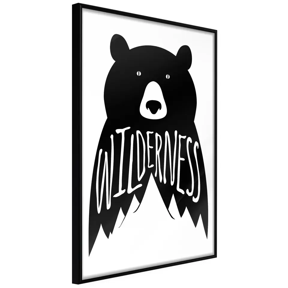 ⁨Plakat - Wilderness [Poster] (rozmiar 40x60, wykończenie Rama czarna)⁩ w sklepie Wasserman.eu