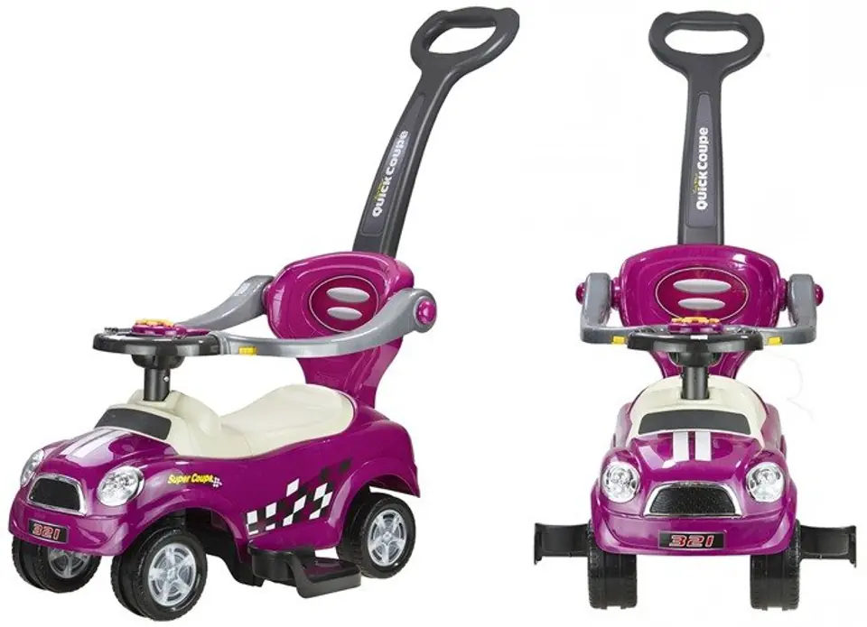 ⁨Ride-on Pusher with Coupe Guide Purple⁩ at Wasserman.eu