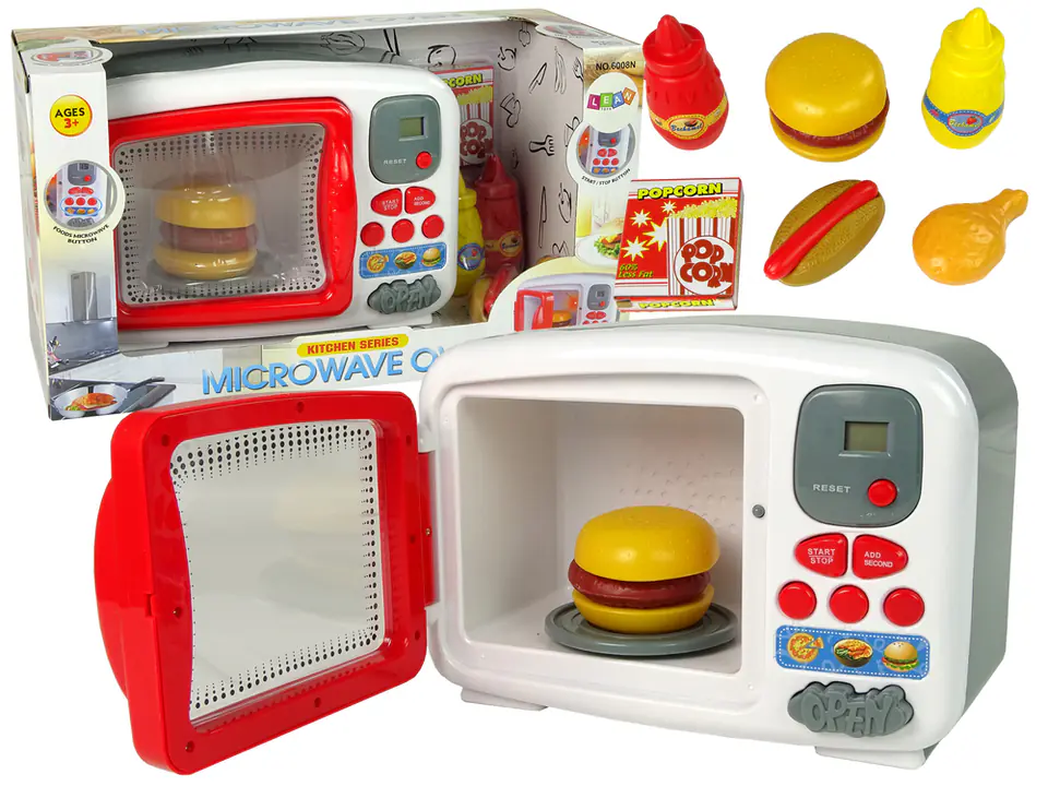 Kuchenka Mikrofalowa Mikrofalówka Hamburger Hot Dog Akcesoria w sklepie Wasserman.eu