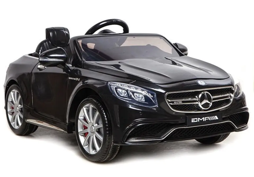 ⁨Auto na Akumulator Mercedes S63 AMG Czarny Lakierowany⁩ w sklepie Wasserman.eu