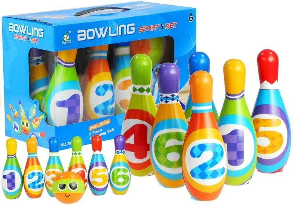 ⁨Bowling with Numbers Bowling for Toddler Foam⁩ at Wasserman.eu