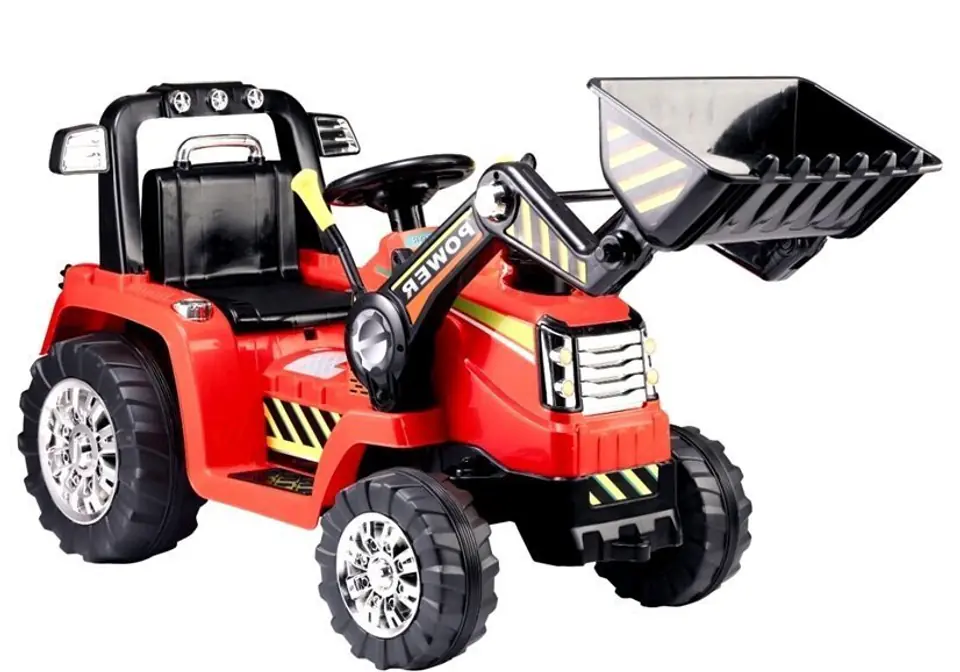 ⁨Traktor na Akumulator ZP1005 Czerwone⁩ w sklepie Wasserman.eu