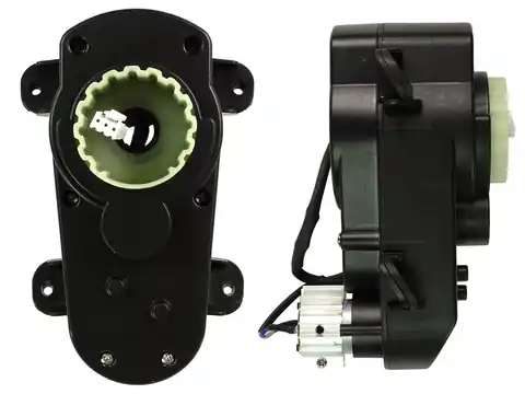 ⁨Motor + 12V 7000RPM gearbox for battery powered vehicle⁩ at Wasserman.eu