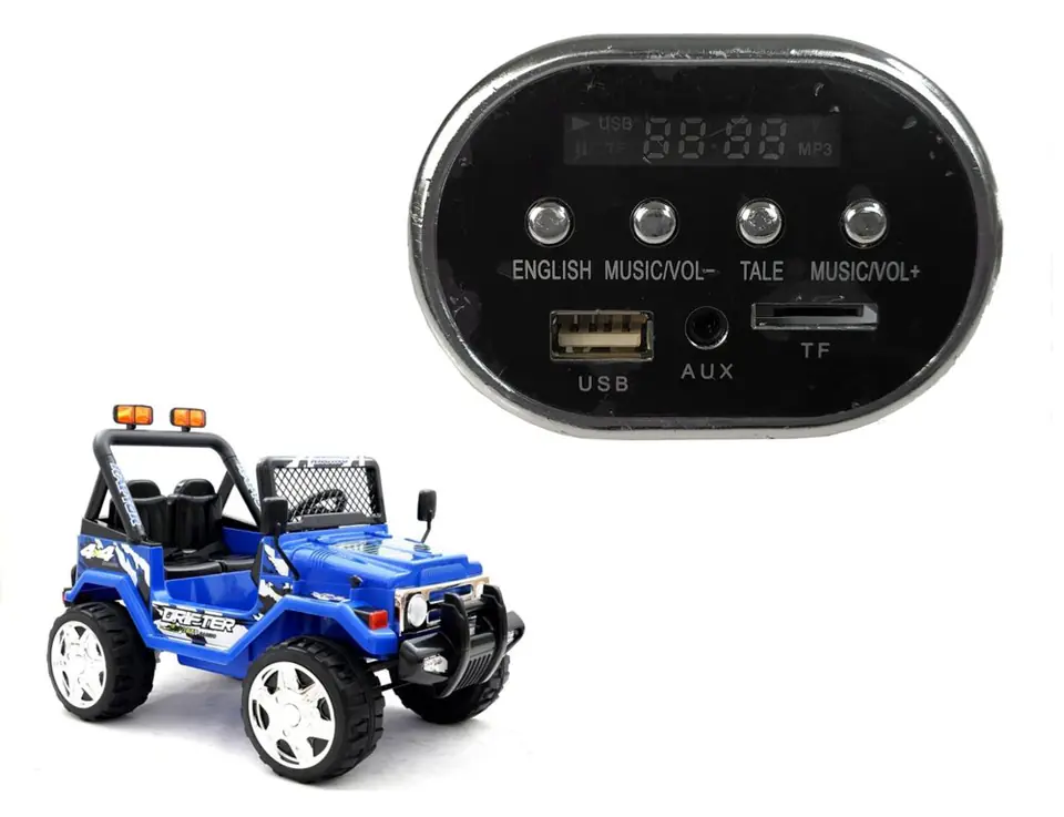 ⁨Panel muzyczny do auta Akumulator Jeep S618⁩ w sklepie Wasserman.eu