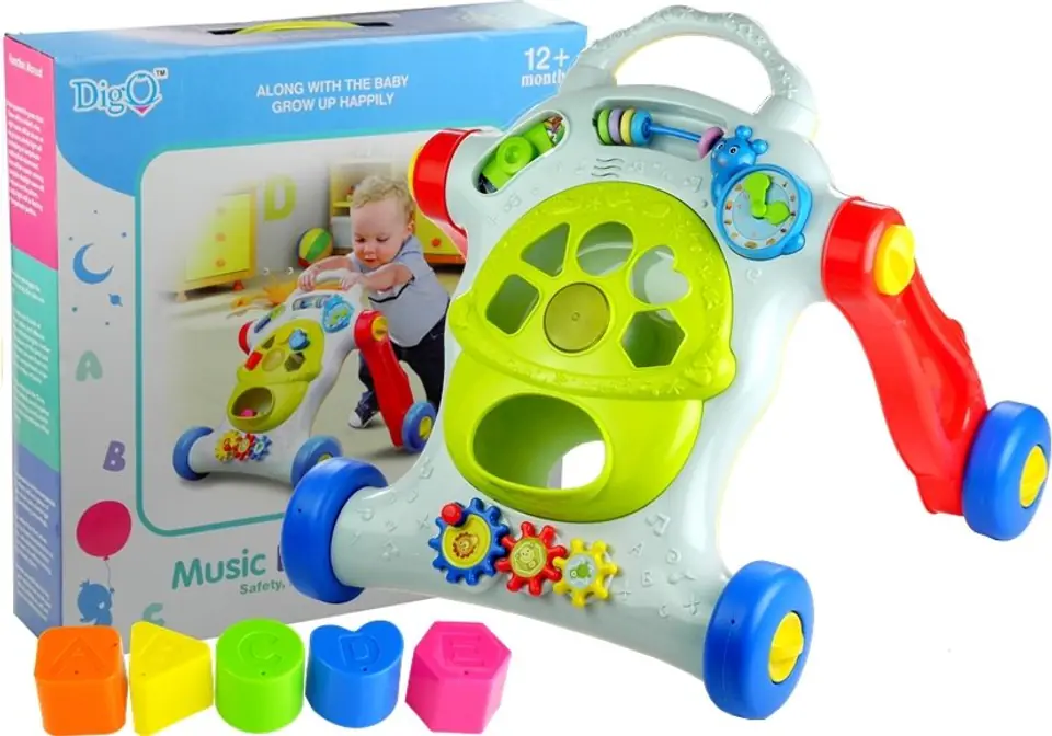 ⁨Colorful educational pusher for kids Game shines⁩ at Wasserman.eu