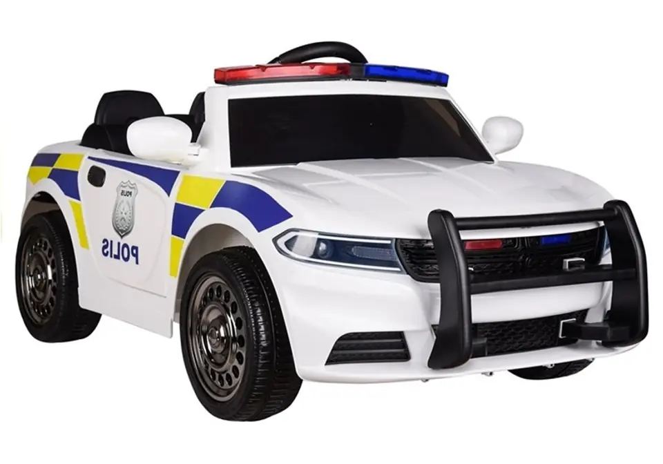 ⁨Battery Car Police Car White⁩ at Wasserman.eu