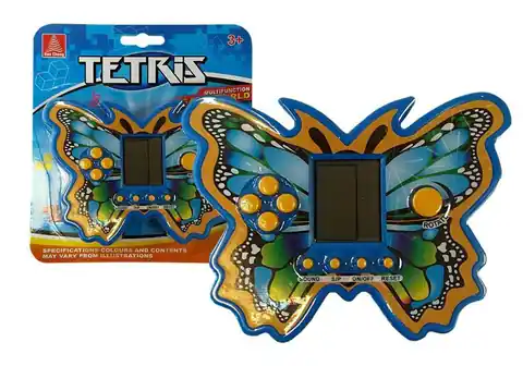 ⁨Gra Elektroniczna Tetris Motyl Niebieski⁩ w sklepie Wasserman.eu