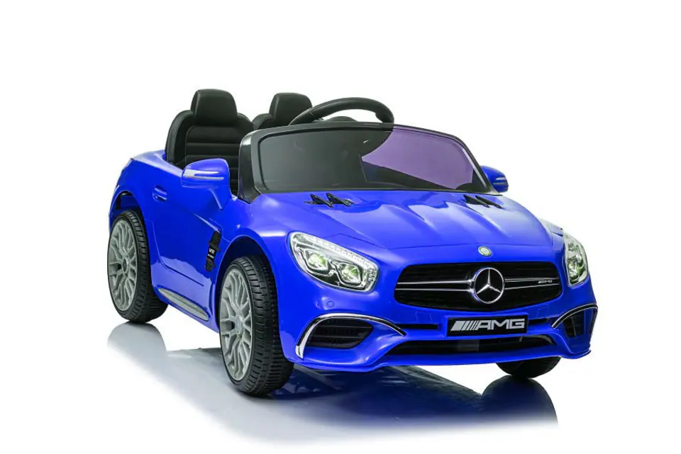 Auto Na Akumulator Mercedes SL65 S Niebieski Lakierowany LCD w sklepie Wasserman.eu