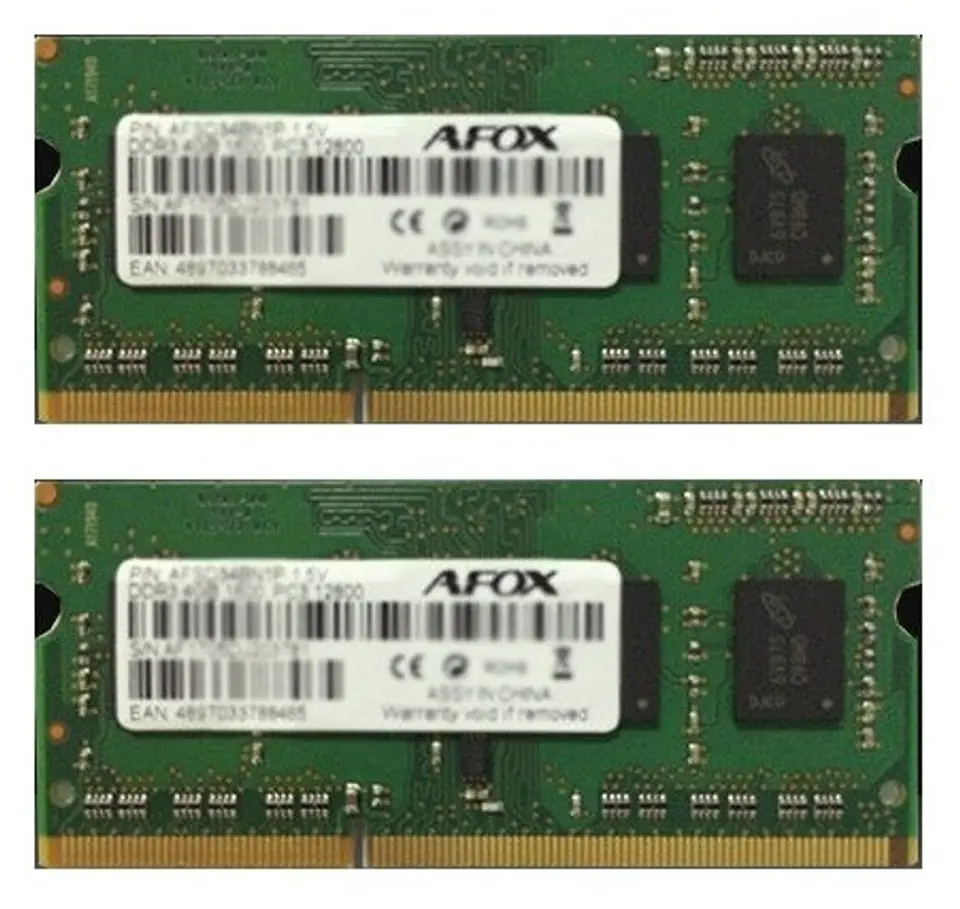 Afox DDR3 2x8GB 1600MHz at Wasserman.eu