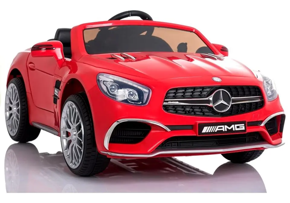 ⁨Pojazd na Akumulator Mercedes SL65 LCD Czerwony⁩ w sklepie Wasserman.eu