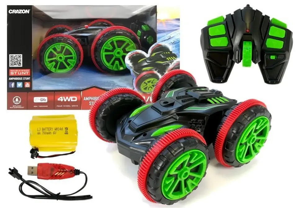 ⁨Auto R/C Remote Controlled Rotating 2.4G⁩ at Wasserman.eu