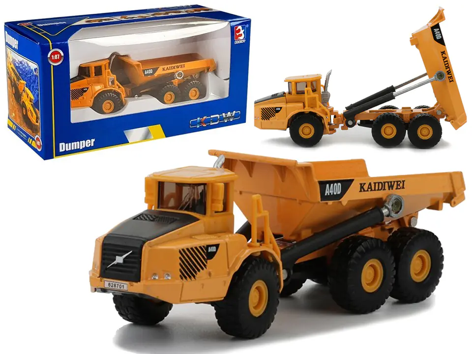 Auto Wywrotka Metalowa 1:87 Ruchome Elementy w sklepie Wasserman.eu