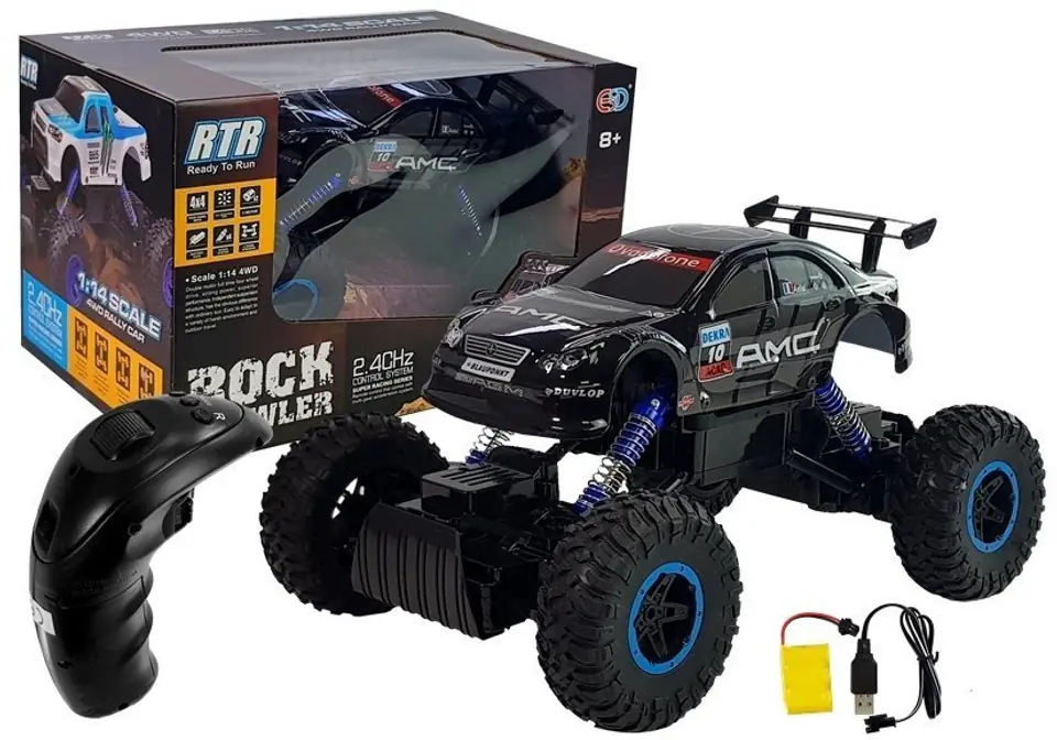 ⁨Auto Offroad Remote Controlled R/C 1:14 Blue⁩ at Wasserman.eu