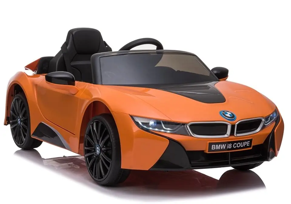 ⁨Car on Battery BMW I8 JE1001 Orange⁩ at Wasserman.eu