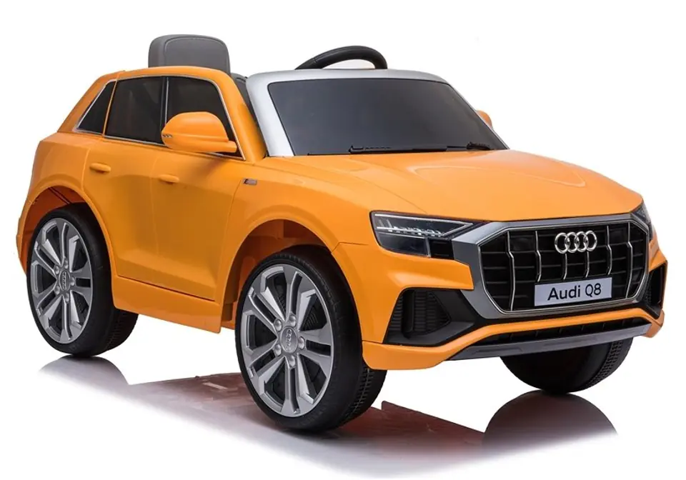 ⁨Auto on Battery Audi Q8 JJ2066 Yellow Painted⁩ at Wasserman.eu