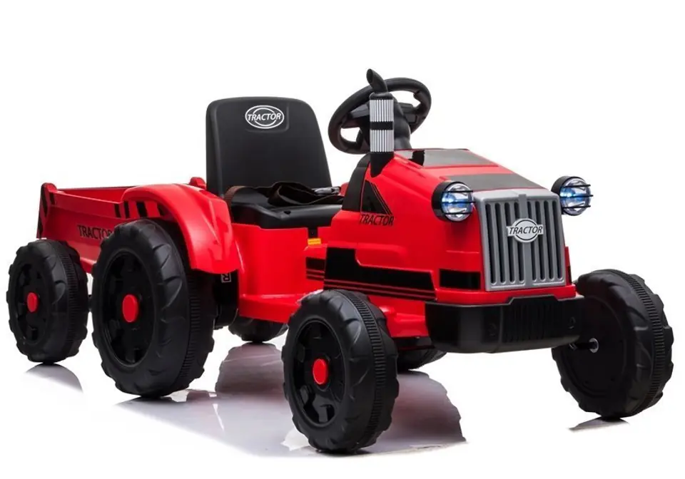 Traktor na Akumulator z Przyczepą CH9959 Czerwony w sklepie Wasserman.eu