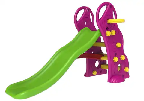 ⁨Plastic slide with ladder purple⁩ at Wasserman.eu