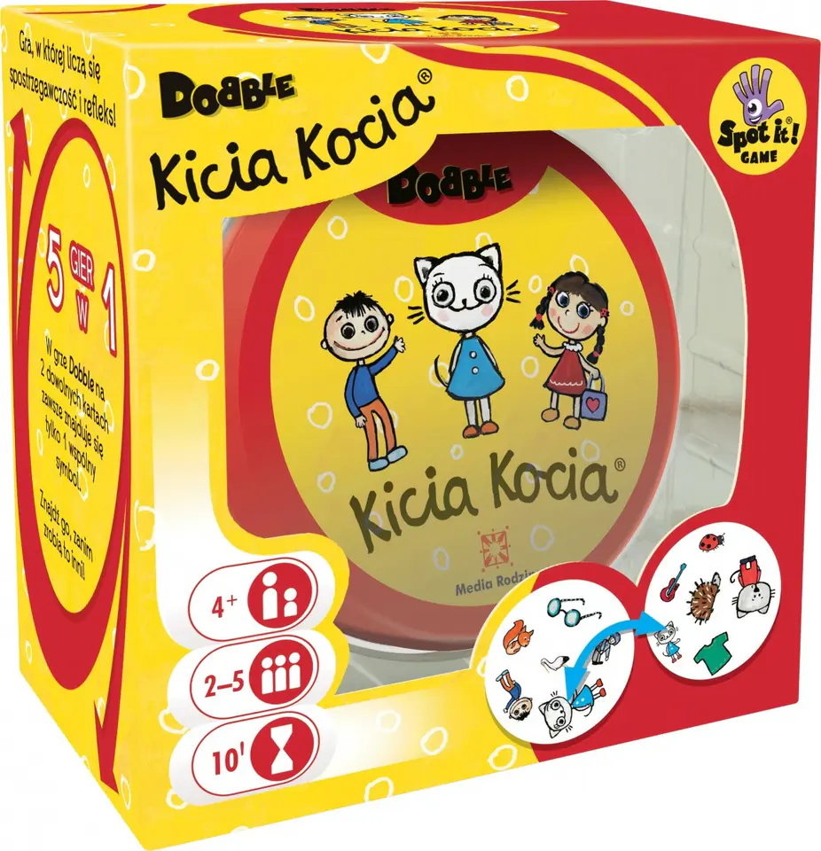 ⁨Gra Dobble Kicia Kocia⁩ w sklepie Wasserman.eu