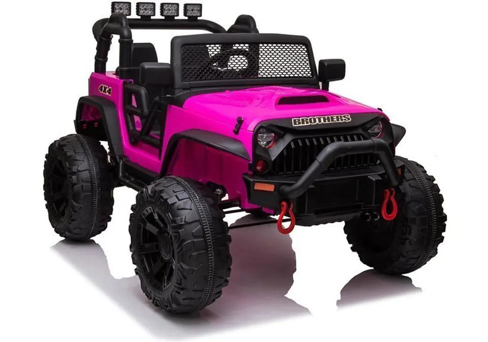⁨Auto na akumulator Jeep JC666 Różowy⁩ w sklepie Wasserman.eu