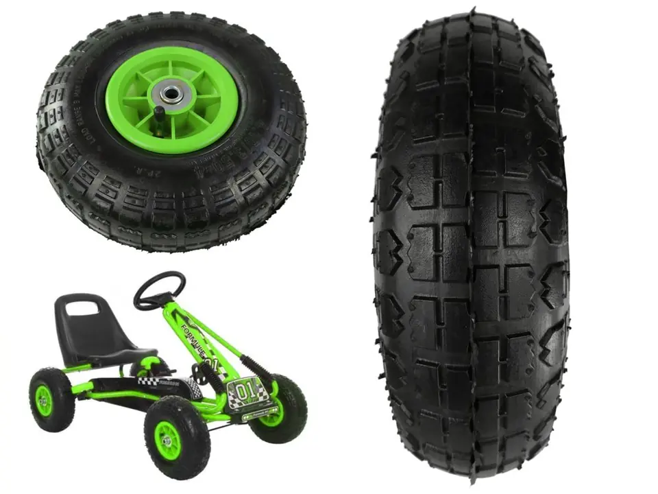 ⁨Wheel for Go-kart A15 Green⁩ at Wasserman.eu