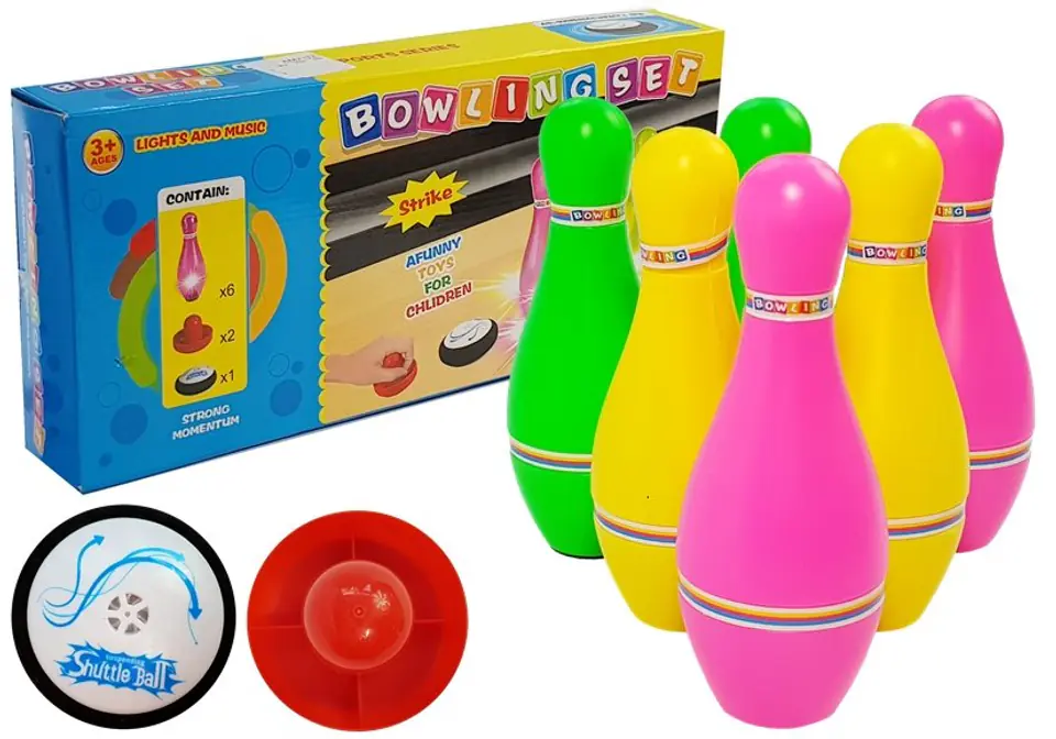 ⁨Bowling Kit Colorful 6pcs Lights⁩ at Wasserman.eu