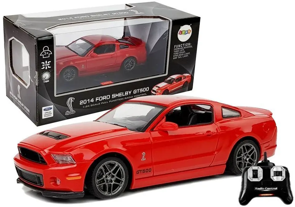 ⁨RC Auto Ford Shelby GT500 Red 7.5 km/h 2.4 G⁩ at Wasserman.eu