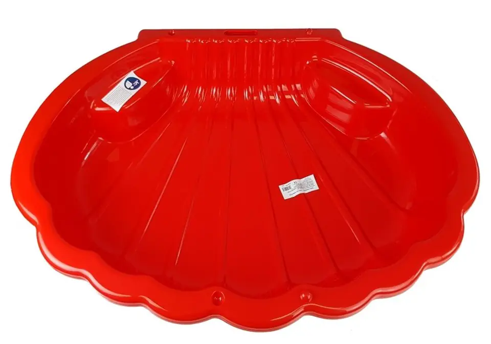 Piaskownica Basen Muszelka Czerwona 2075 w sklepie Wasserman.eu